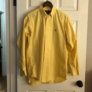 Ralph Lauren yellow button up